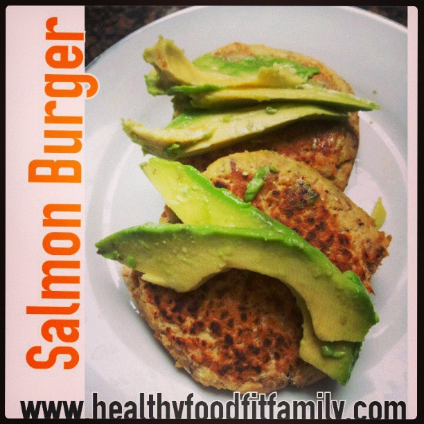 Salmond Burgers| Healthy food fit family
